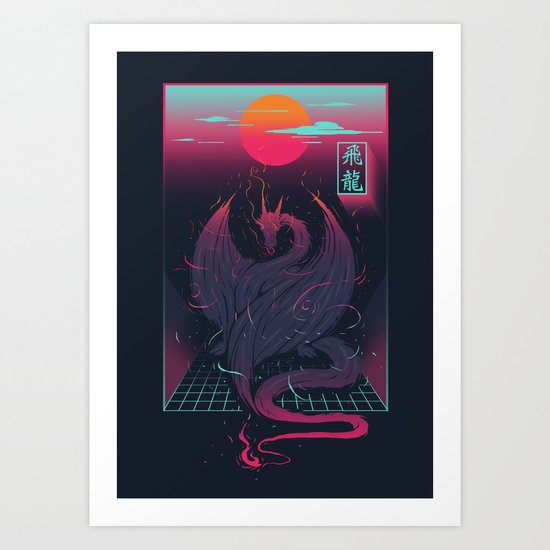 Fei Long Art Print