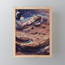 Moon Pies and Mars Bars Framed Mini Art Print