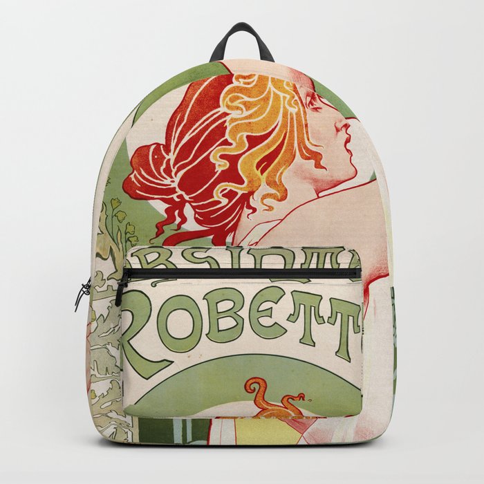 Absinthe Robette Poster- Henri Privat-Livemont Backpack