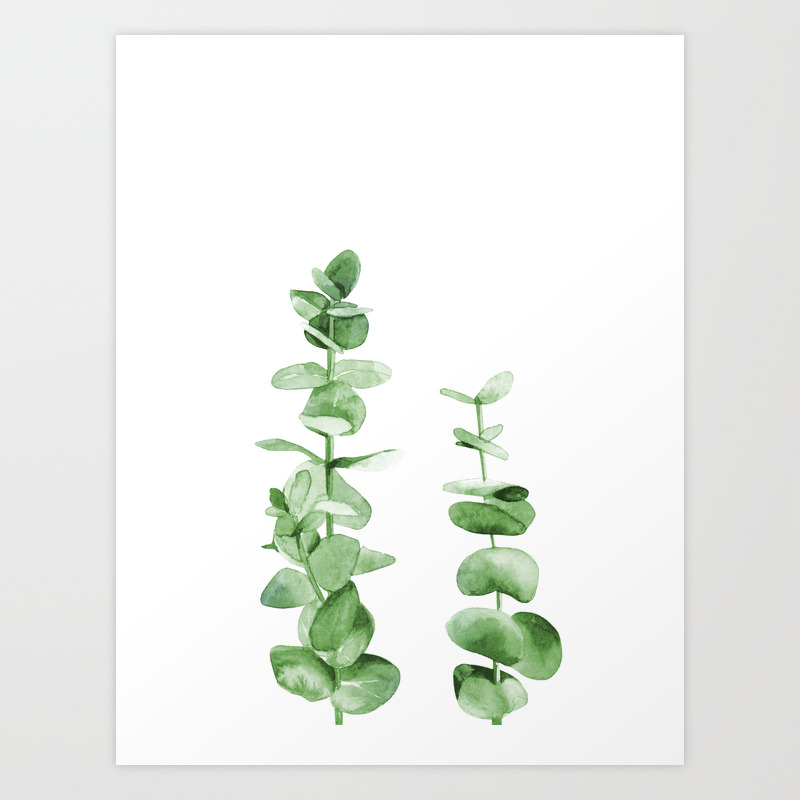 Printable Eucalyptus Leaves | eucalyptus art prints society6 Printable Eucalyptus Leaves | eucalyptus art prints society6