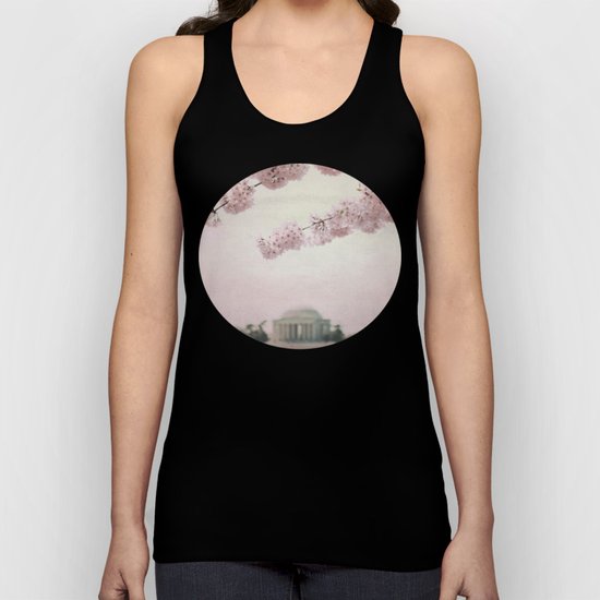 Washington DC Cherry Blossoms Unisex Tank Top
