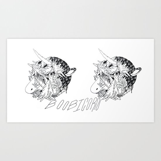 boobicorn Art Print