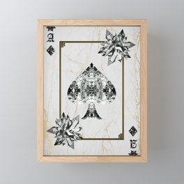 Ace of Hearts Framed Mini Art Print