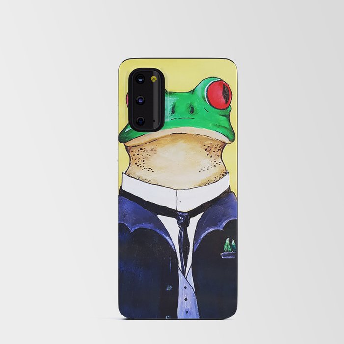 Frog in a Suit Android Card Case