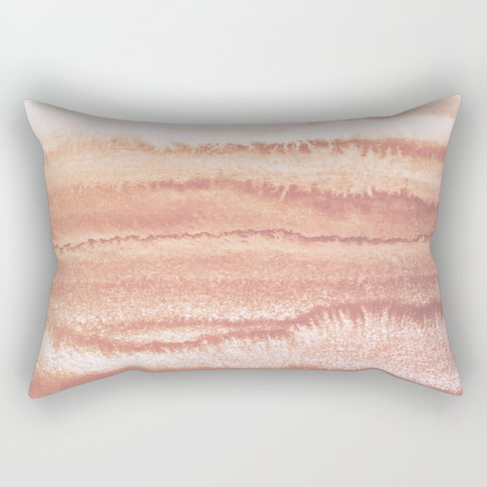 WITHIN THE TIDES BURNISH EARTH by Monika Strigel Rectangular Pillow