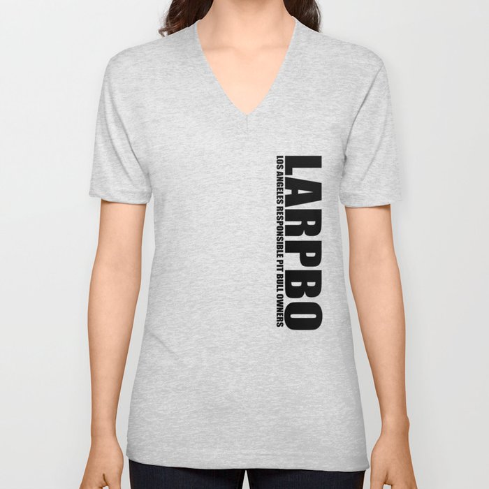 LARPBO Classic Black V Neck T Shirt