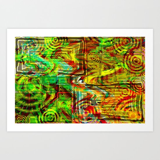 Creation 05 dic 2011 Art Print