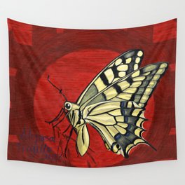 Edwin the Butterfly Wall Tapestry