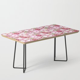 Dragonfruits Watercolor Coffee Table