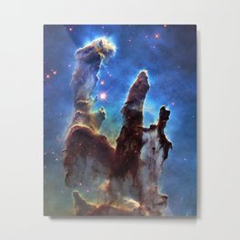 Pillars of Creation Metal Print | Hubble, Hst, Eaglenebula, Space, Sci-Fi, Photo, Jpl 