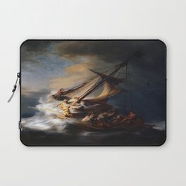 Rembrandt's The Storm on the Sea of Galilee Laptop Sleeve