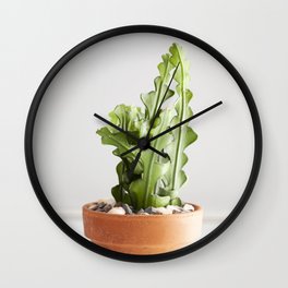 Ric Rac Cactus  |  The Houseplant Collection Wall Clock