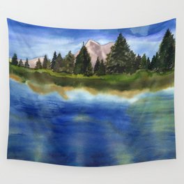  spring landscape Wall Tapestry