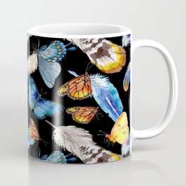 Flutterbys and Feathers Coffee Mug