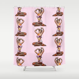 Pinup Shower Curtains Society6