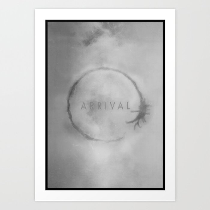 Arrival Movie Poster Art Print By Hermandesign Society6