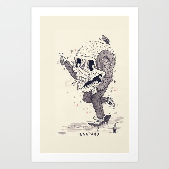 Roll Forever Art Print