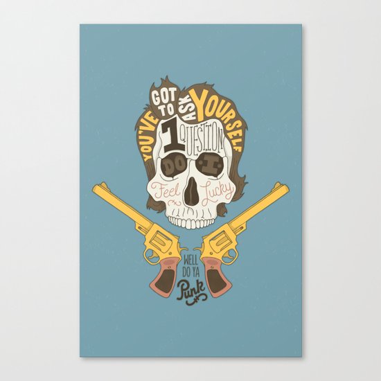 Do ya Punk? Canvas Print