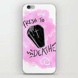 fresh 2 death xoxo iPhone Skin
