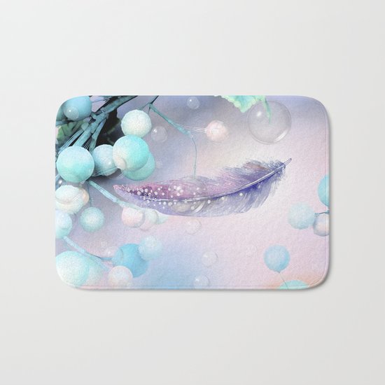Wishing You a Bubbly Christmas and a Fluffy New year Bath Mat