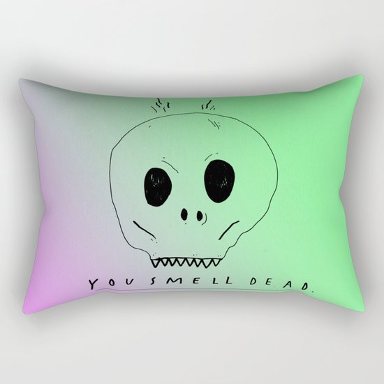 YOU SMELL BAD Rectangular Pillow