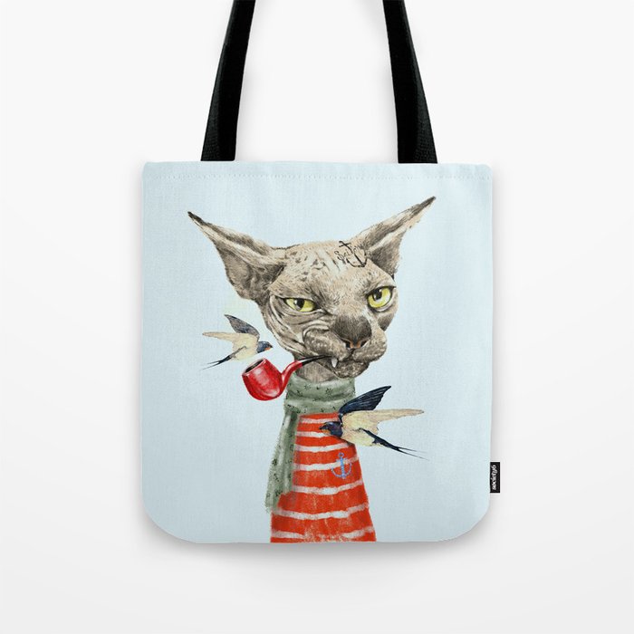 Sphynx cat Tote Bag