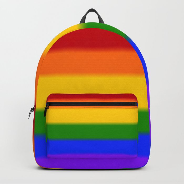 Rainbow Gay Pride Flag Backpack by