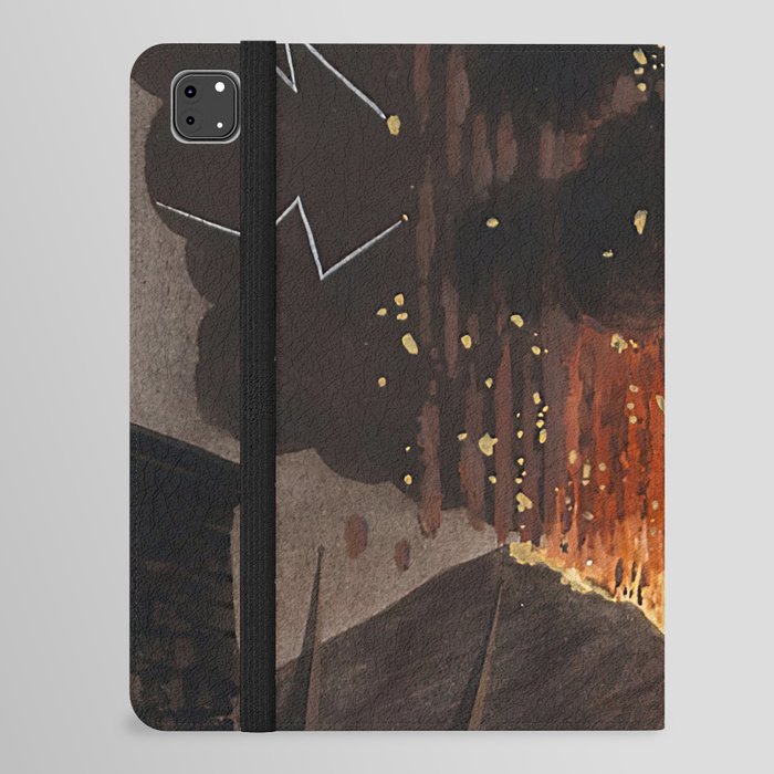 The Great eruption of Mount Vesuvius  iPad Folio Case