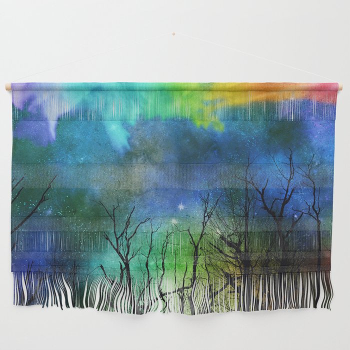 Aurora Sky Background 03 Wall Hanging