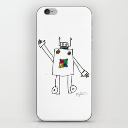 Robot Overlord iPhone Skin