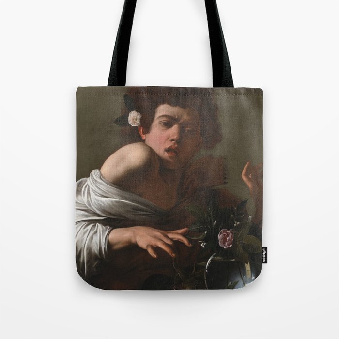  Caravaggio - Boy bitten by a Lizard Tote Bag