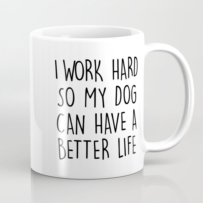 dog in mug