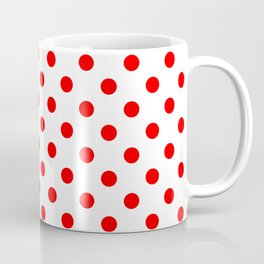 Red Dots Coffee Mugs | Society6 Red Dots Coffee Mugs | Society6