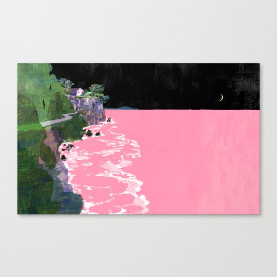 That man's true character Canvas Print