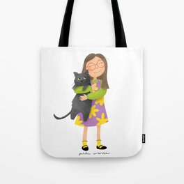 Friendly Cat Tote Bag