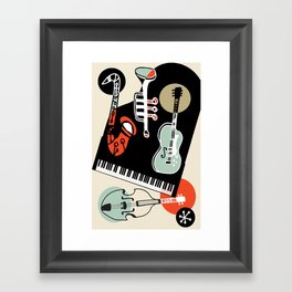 Jazz Combo Framed Art Print