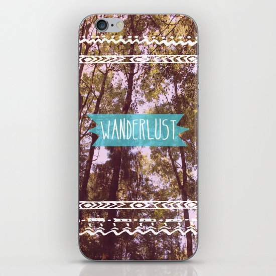 Wanderlust iPhone & iPod Skin