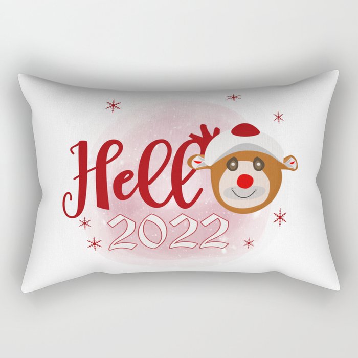 Hello 2022 Rectangular Pillow