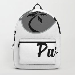 Off Duty Parent Funny Summer Vacation Backpack