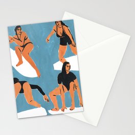Surf Girls Stationery Cards