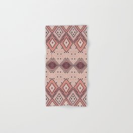 Neutral Nomad: Heritage Moroccan Geometric Artistry Hand & Bath Towel
