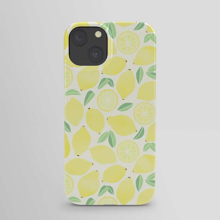 Summer Lemons iPhone Case