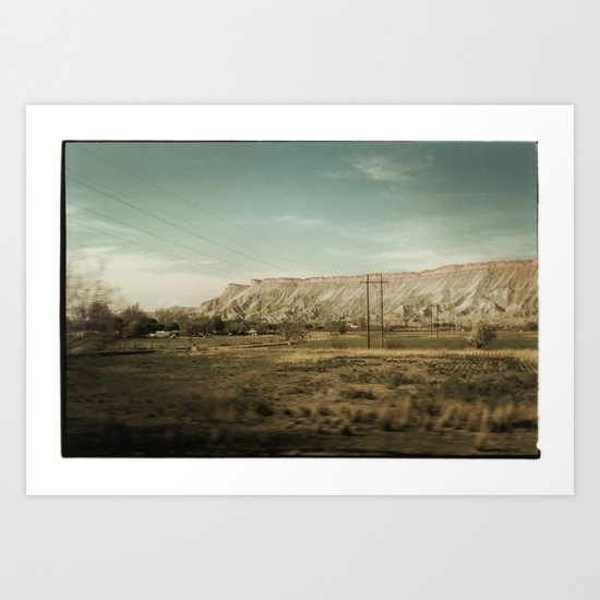Colorado Foothills Art Print