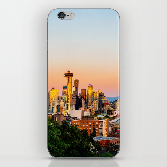 Seattle Skyline iPhone Skin