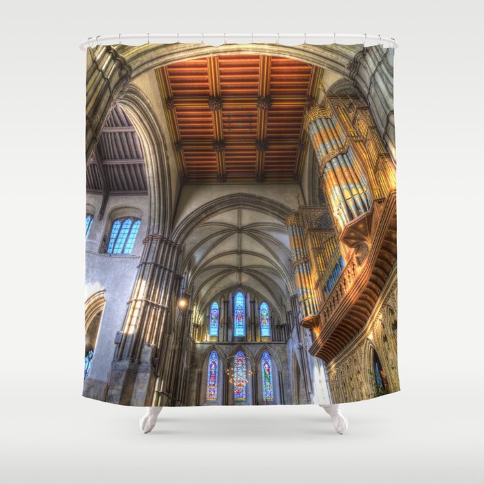 Rochester Cathedral Shower Curtain By Davidpyatt