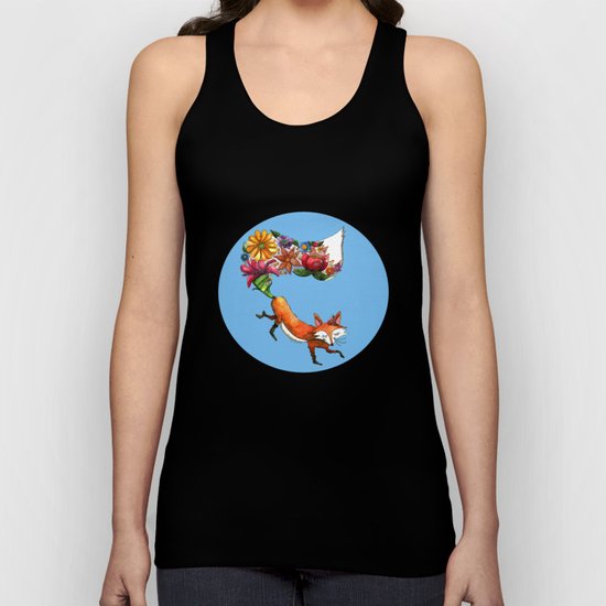 Hunt Flowers Not Foxes Unisex Tank Top