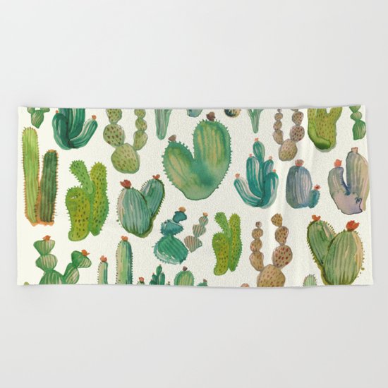 Cactus Collab. Beach Towel