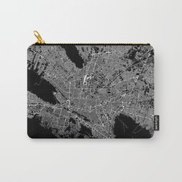 Monterrey Black Map Carry-All Pouch