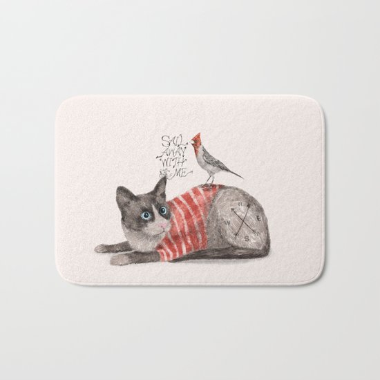 Snowshoes & Littlebird Bath Mat