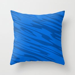 Blue 1 of 2 Throw Pillow